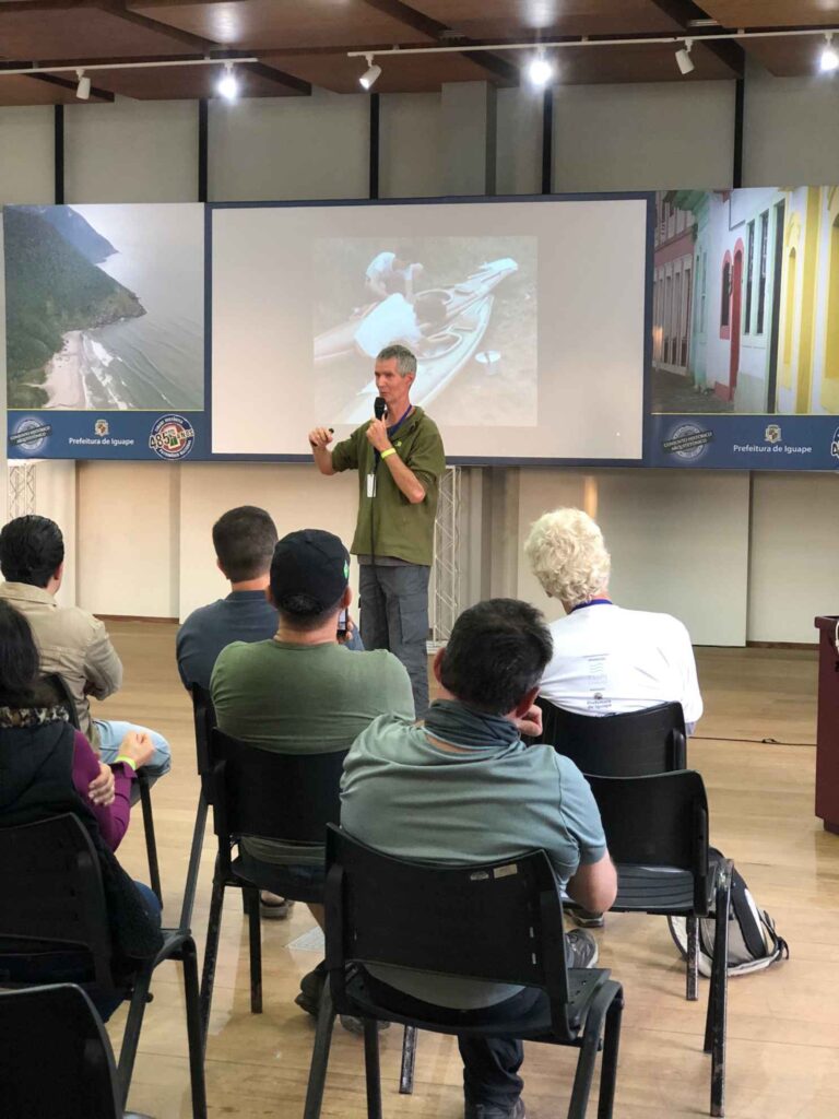 Palestra de Guto Merkle na Circunavegação de Iguape 2024