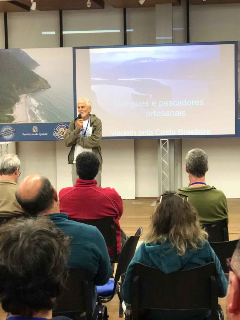 Palestra de Vicente Klonowski na Circunavegação de Iguape 2024