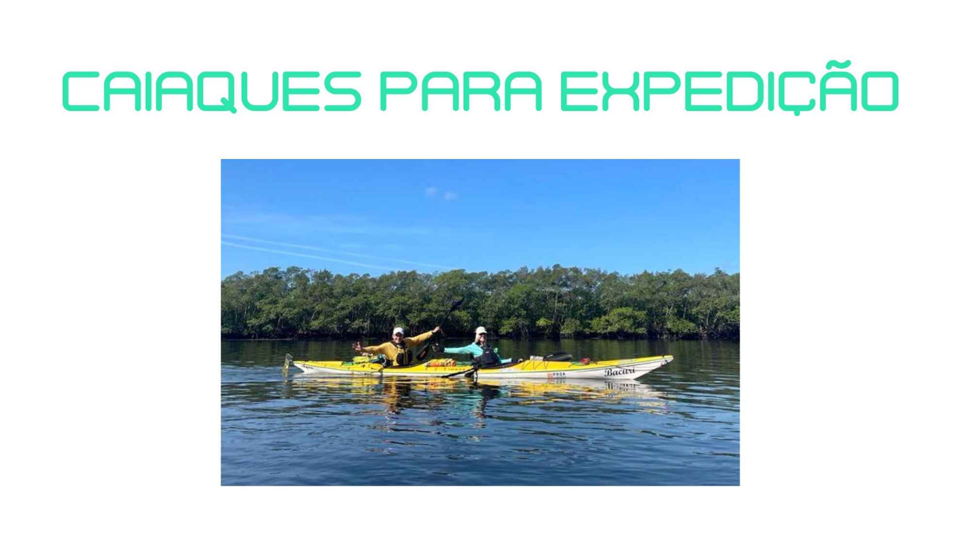Tipos de caiaques: guia completo para iniciantes na canoagem - Tupi ...