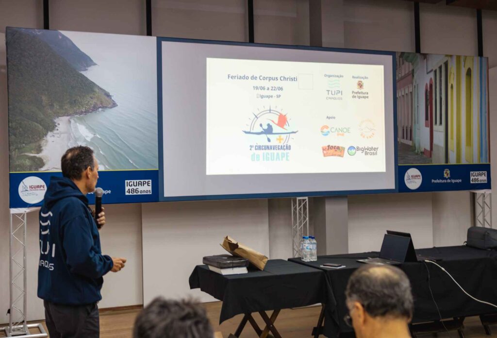 Briefing da 2ª Circunavegação de Iguape com o Sèrgio Ribeiro